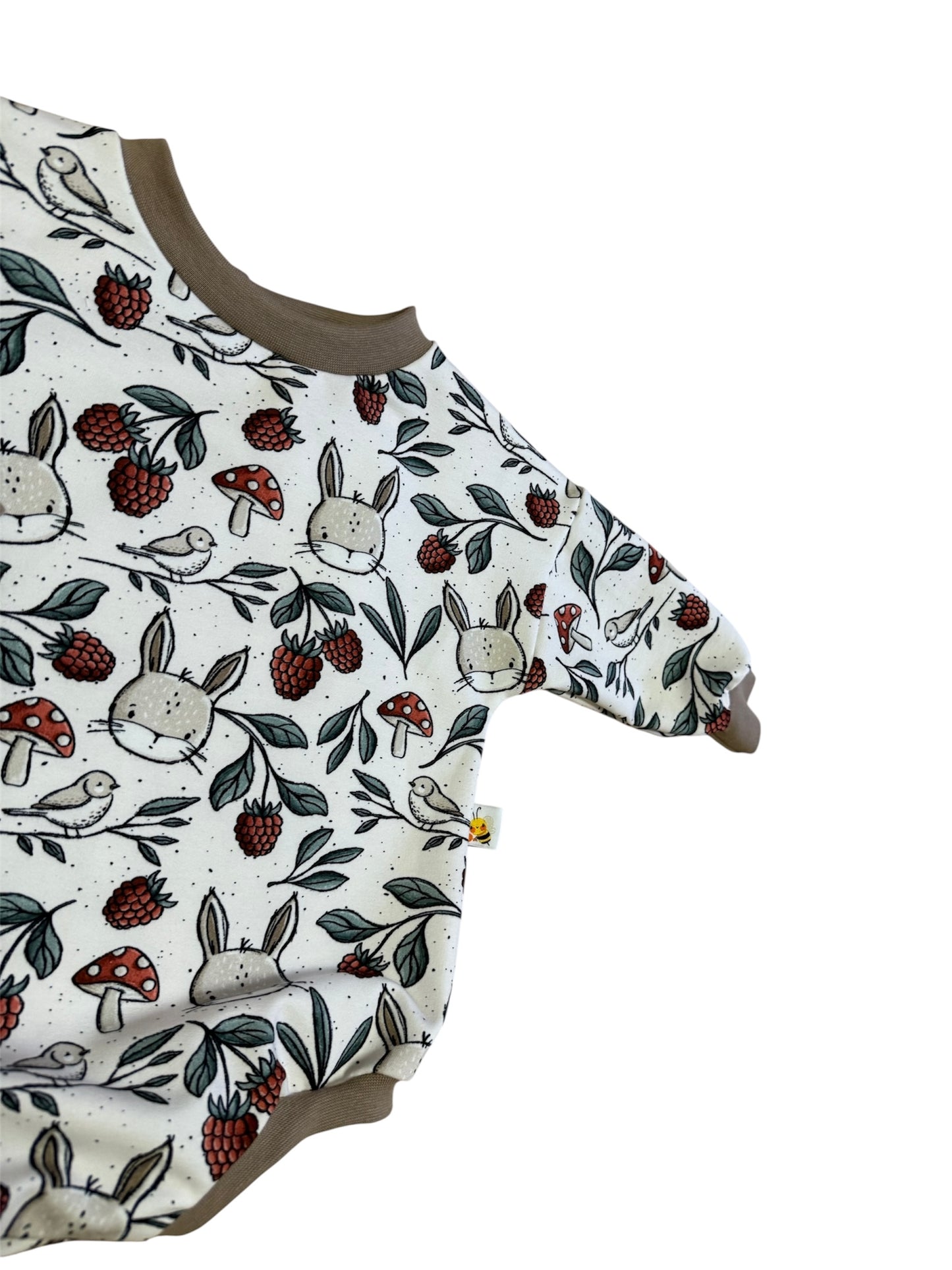Sweater Romper - Hasen & Beeren