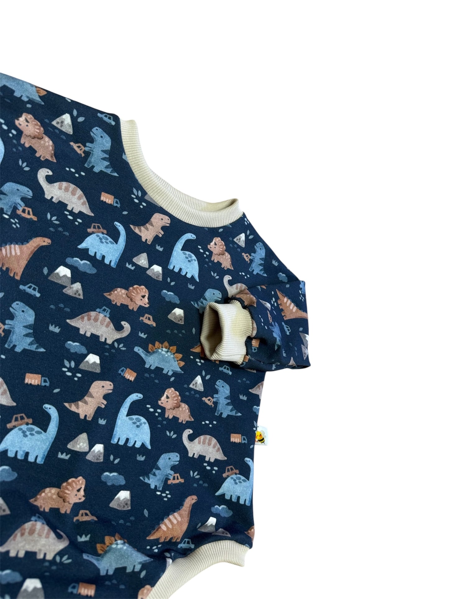 Sweater Romper - Dinosaurier