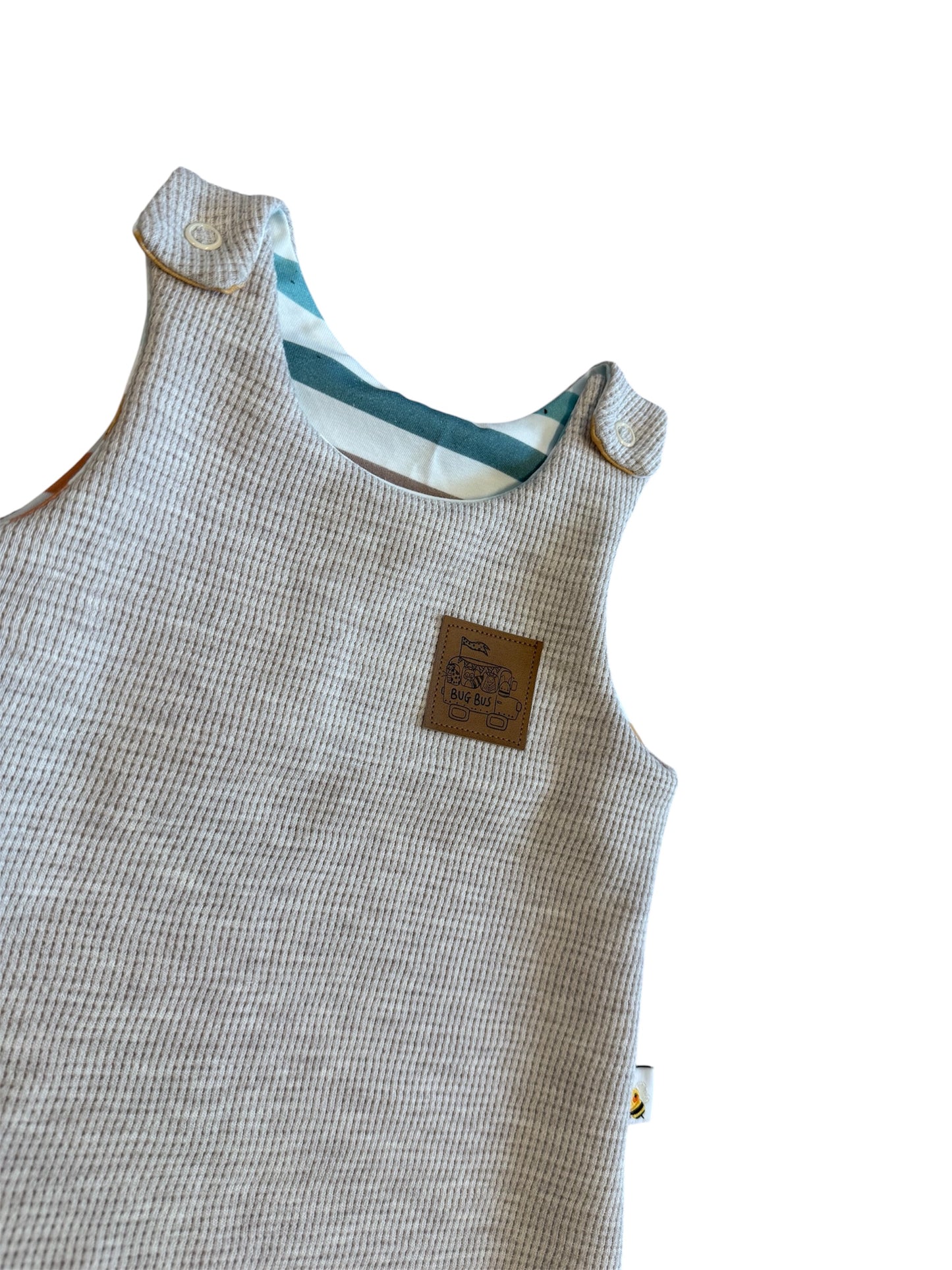 Harem Romper - Beige meliert