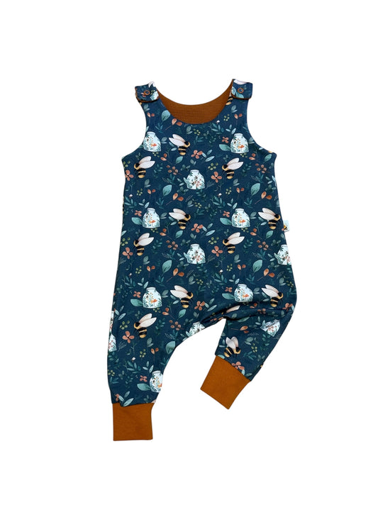 Harem Romper - Bienen & Blumen