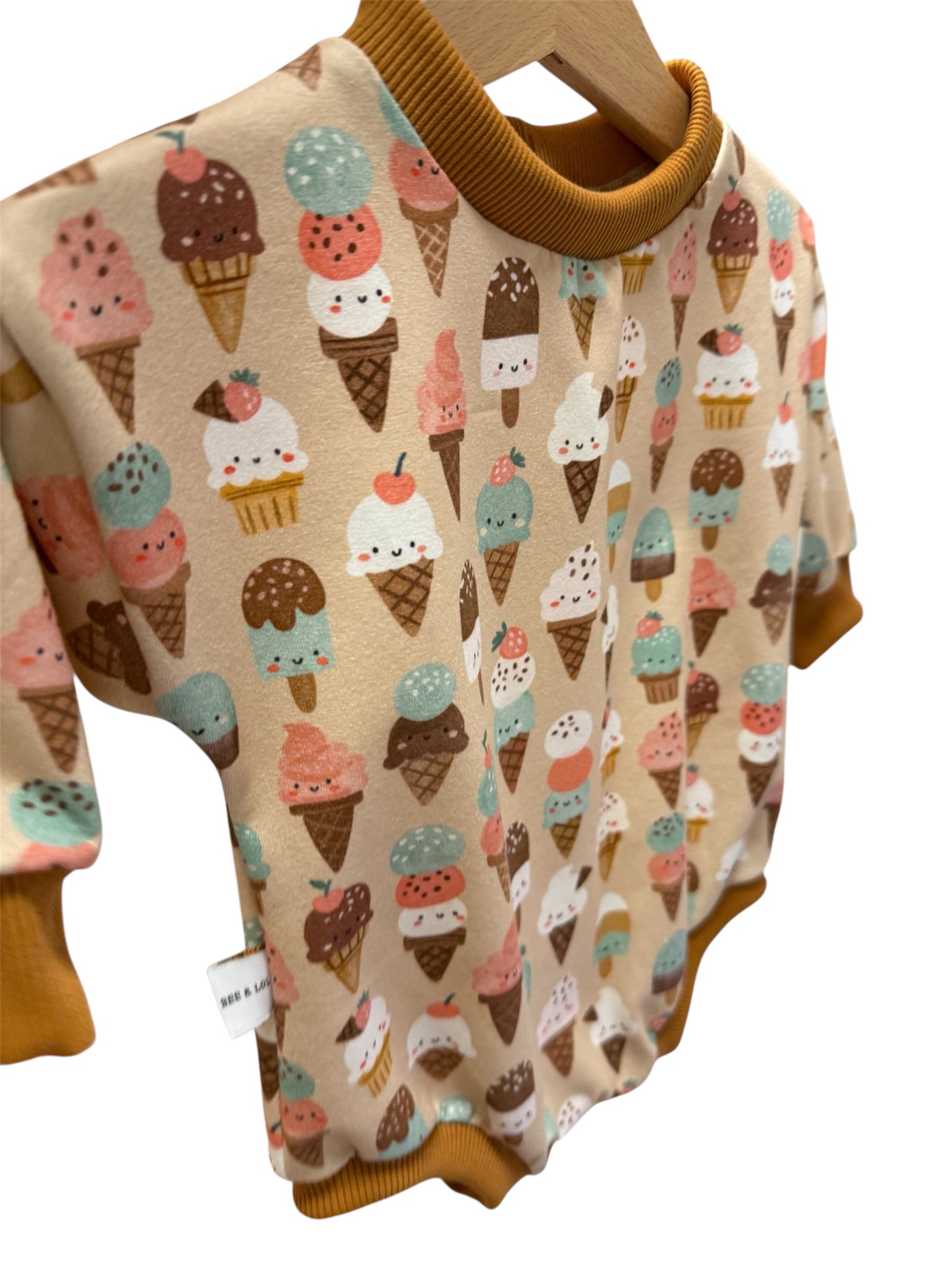 Sweater Romper - Eis
