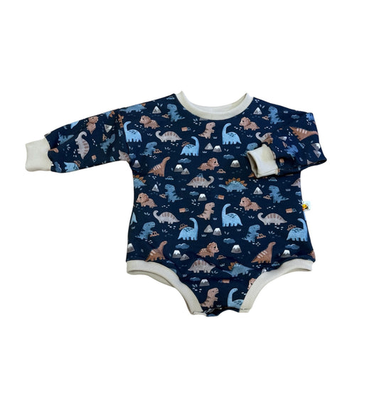 Sweater Romper - Dinosaurier