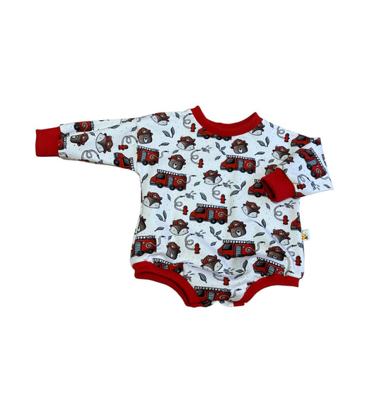 Sweater Romper - Feuerwehr