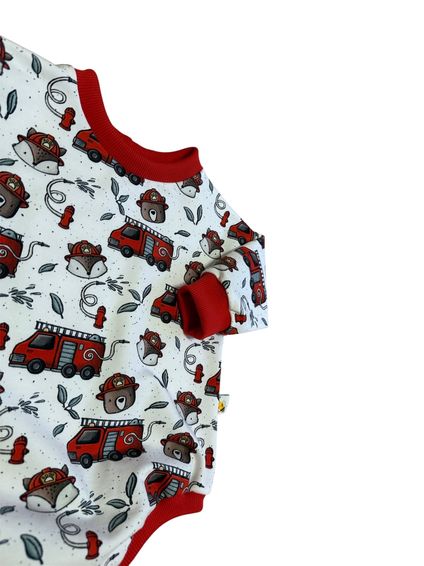 Sweater Romper - Feuerwehr