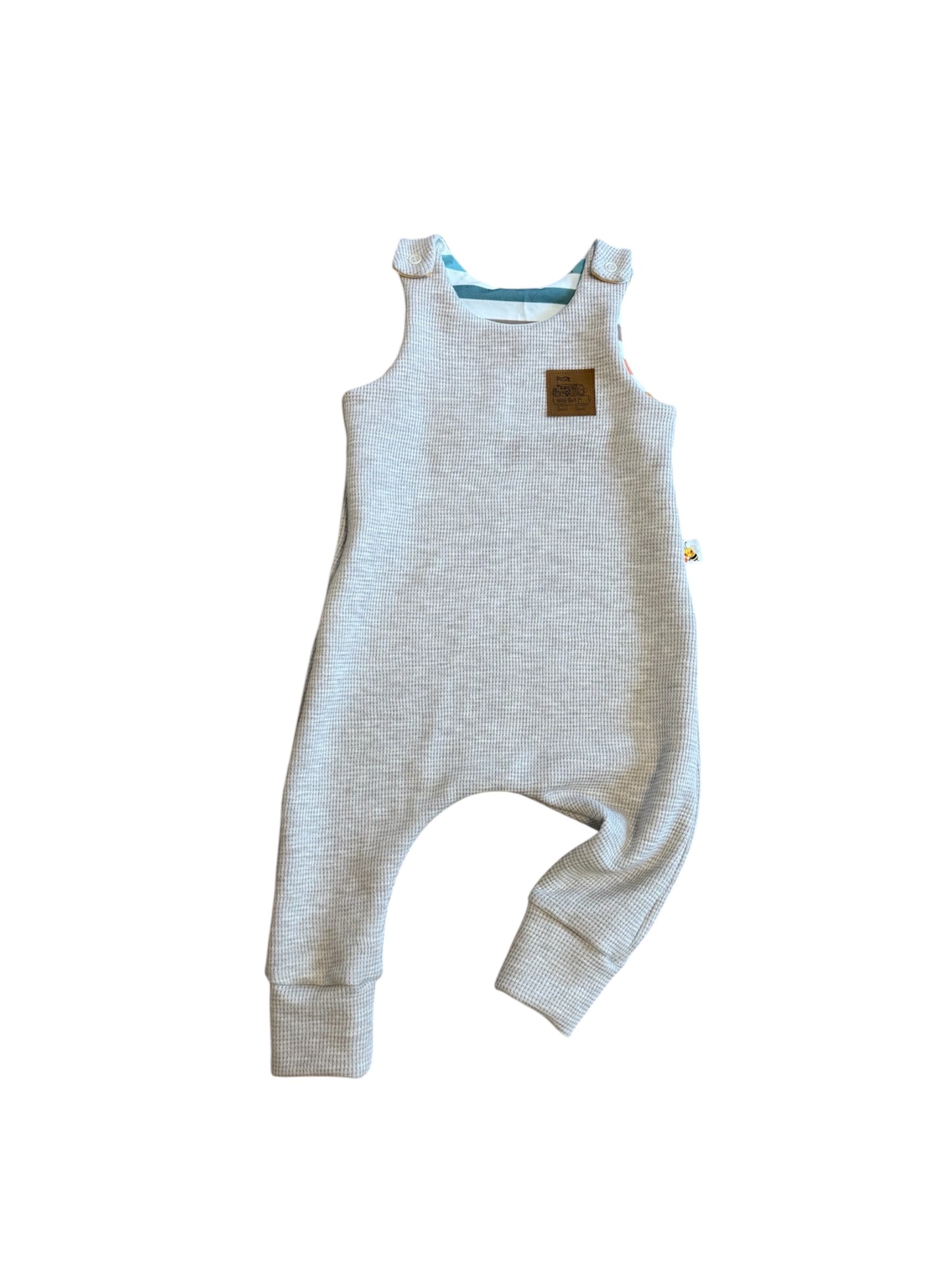 Harem Romper - Beige meliert